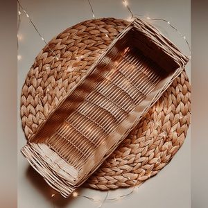 Rectangle Korean wicker like basket